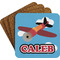 Airplane Coaster Set (Personalized)