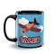 Airplane Coffee Mug - 11 oz - Black
