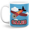 Airplane Coffee Mug - 11 oz - Full- White