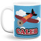 Airplane 11 Oz Coffee Mug - White (Personalized)
