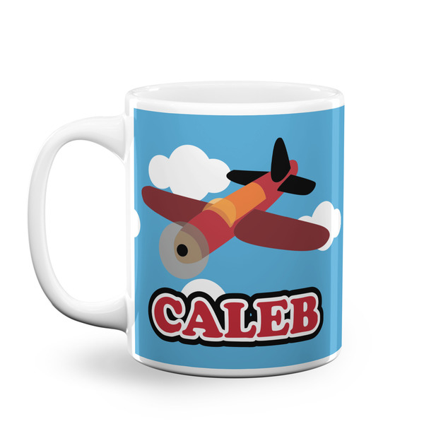 Custom Airplane Coffee Mug (Personalized)