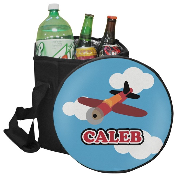 Custom Airplane Collapsible Cooler & Seat (Personalized)