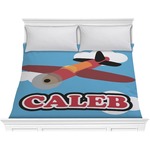 Airplane Comforter - King (Personalized)