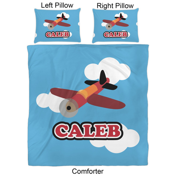 Airplane Comforter Set - Queen - Approval