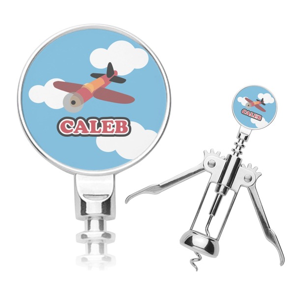Custom Airplane Corkscrew (Personalized)