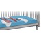 Airplane Crib 45 degree angle - Fitted Sheet