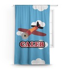 Airplane Curtain - 50"x84" Panel (Personalized)