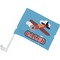 Airplane Car Flag - Small w/ Name or Text