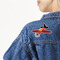 Airplane Custom Shape Iron On Patches - L - MAIN