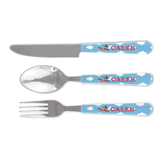Custom Airplane Cutlery Set (Personalized)
