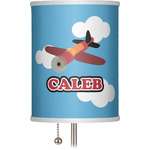 Airplane 7" Drum Lamp Shade (Personalized)