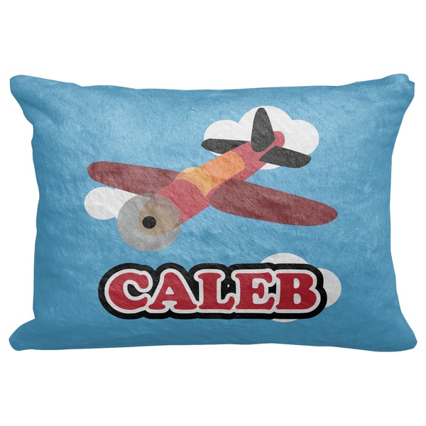 Custom Airplane Decorative Baby Pillowcase - 16"x12" (Personalized)