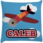 Airplane Decorative Pillow Case (Personalized)