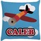 Airplane Decorative Pillow Case (Personalized)