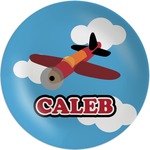 Airplane Melamine Plate (Personalized)