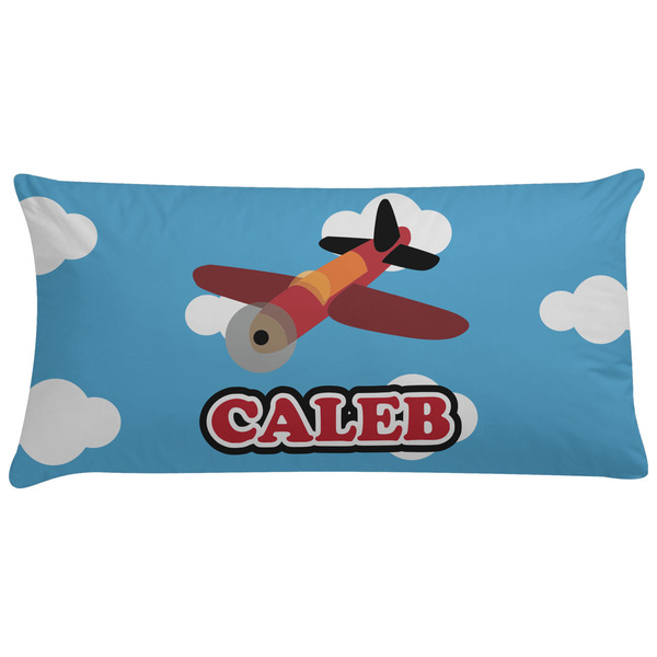 Custom Airplane Pillow Case - King (Personalized)