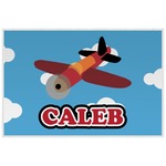 Airplane Laminated Placemat w/ Name or Text