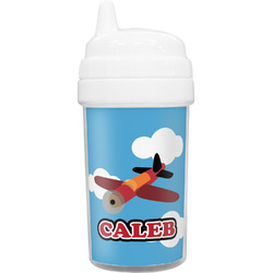 Airplane Toddler Sippy Cup (Personalized)