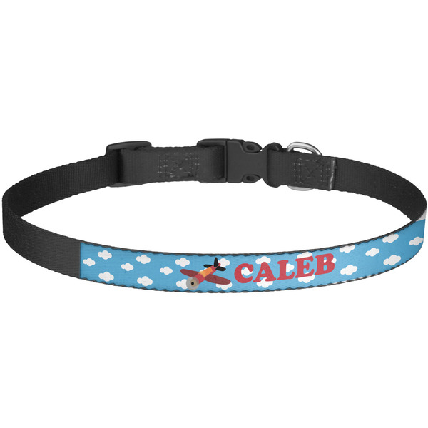 Custom Airplane Dog Collar - Large (Personalized)