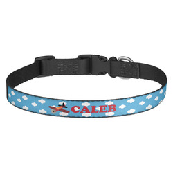 Airplane Dog Collar - Medium (Personalized)