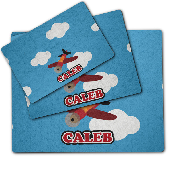 Airplane Dog Food Mat - MAIN (sm, med, lrg)