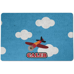 Airplane Dog Food Mat w/ Name or Text