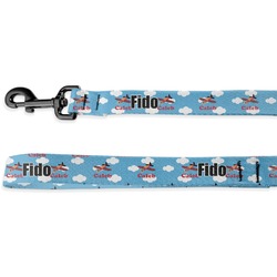 Airplane Deluxe Dog Leash - 4 ft (Personalized)