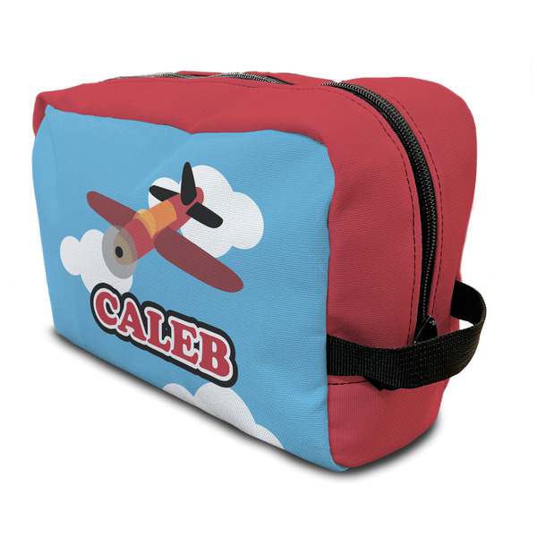Custom Airplane Toiletry Bag / Dopp Kit (Personalized)