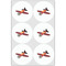 Airplane Drink Topper - Large - Set of 6