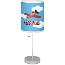 Airplane Lamp with Drum Shade (Personalized)