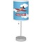 Airplane Lamp with Drum Shade (Personalized)
