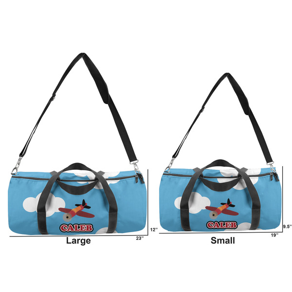 Airplane Duffle Bag Small and Large