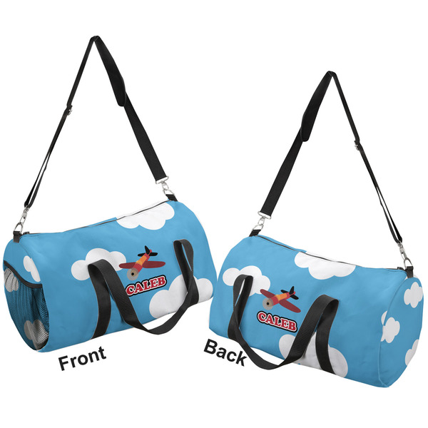 Airplane Duffle bag large front and back sides