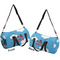 Airplane Duffle bag large front and back sides