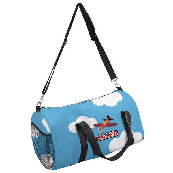 Custom Airplane Duffel Bag - Large (Personalized)
