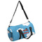 Airplane Duffle bag with side mesh pocket