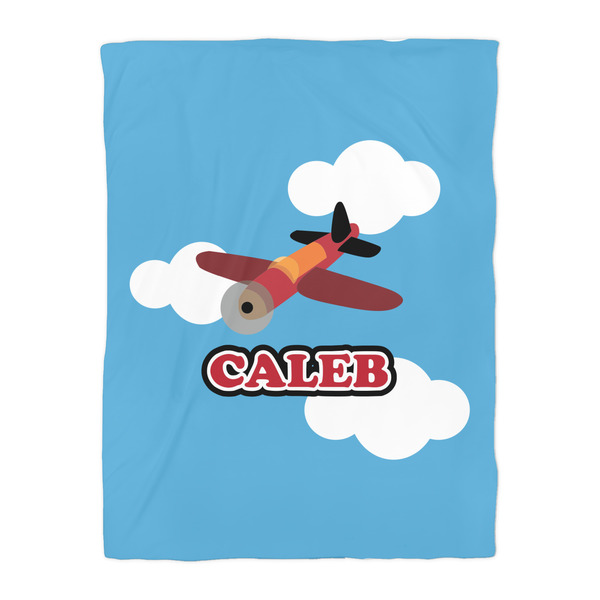 Airplane Duvet Cover - Twin - Front