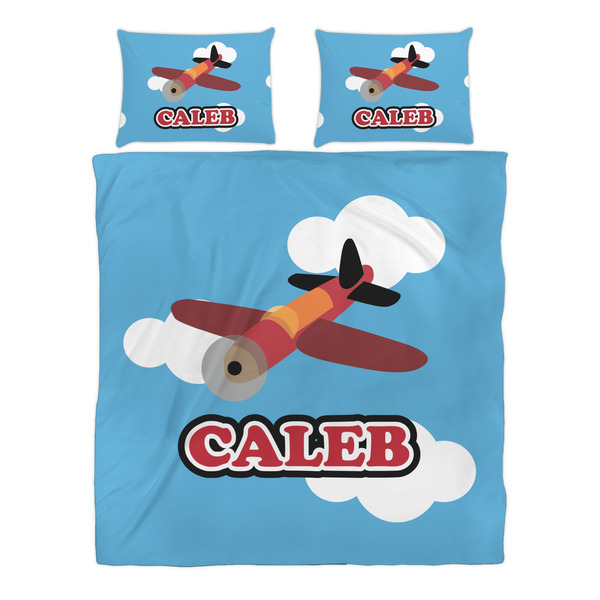 Airplane Duvet cover Set - Queen - Alt Approval