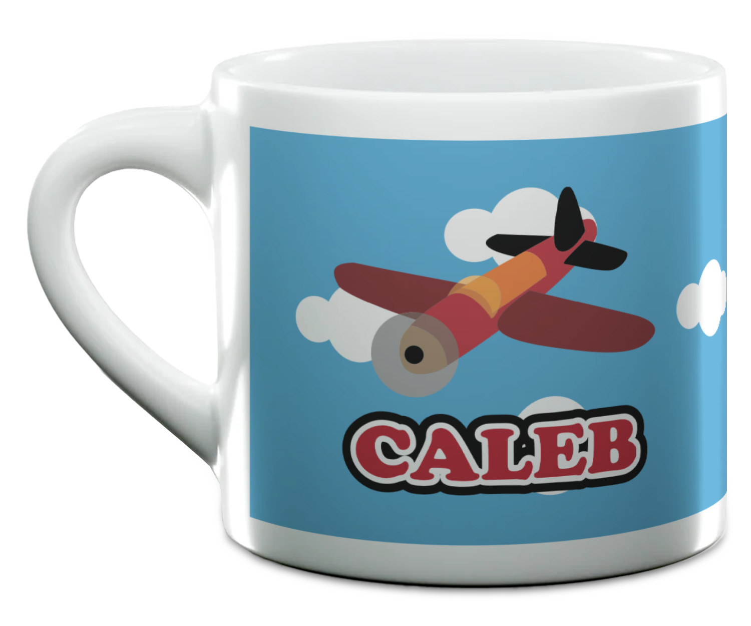 Airplane Espresso Cups (Personalized) YouCustomizeIt