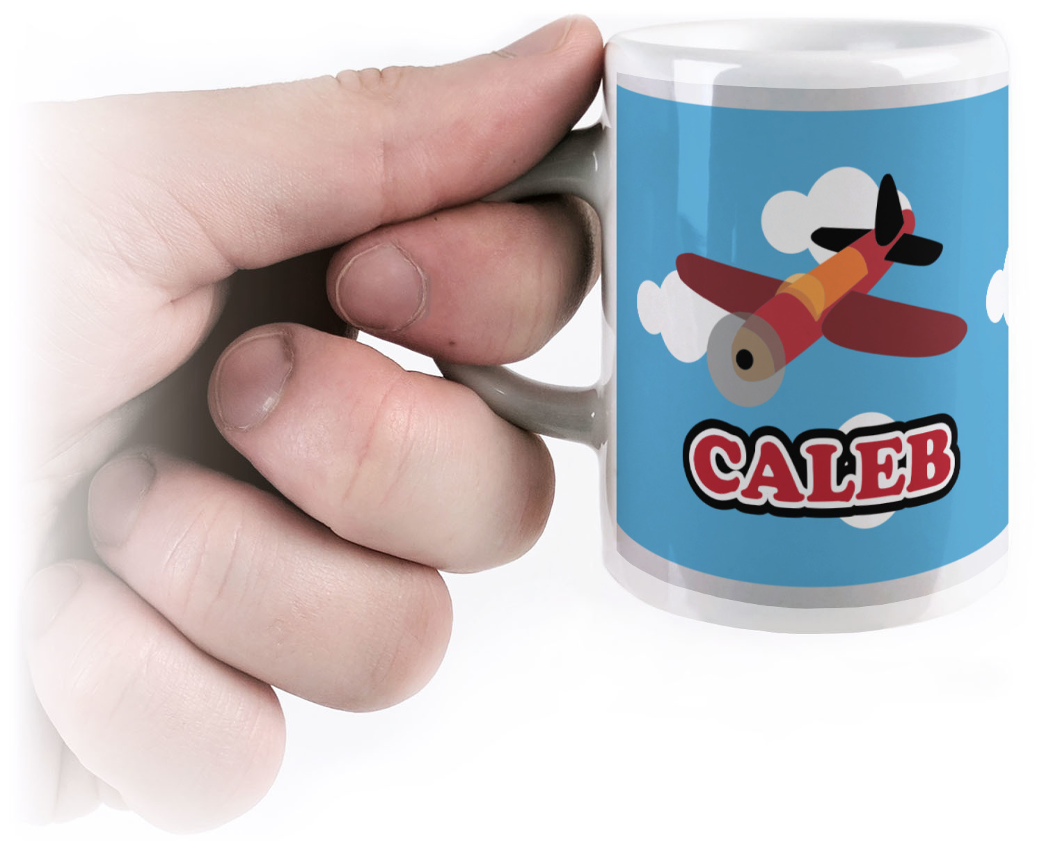 Airplane Espresso Cups (Personalized) YouCustomizeIt