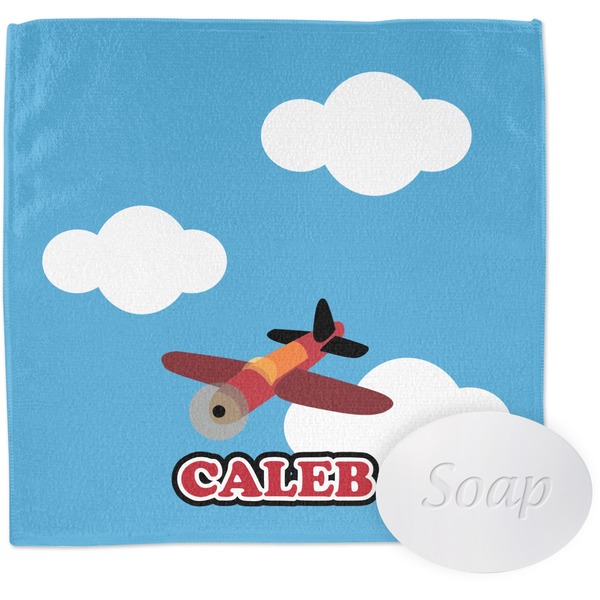 Custom Airplane Washcloth (Personalized)