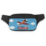Airplane Fanny Pack - Modern Style (Personalized)