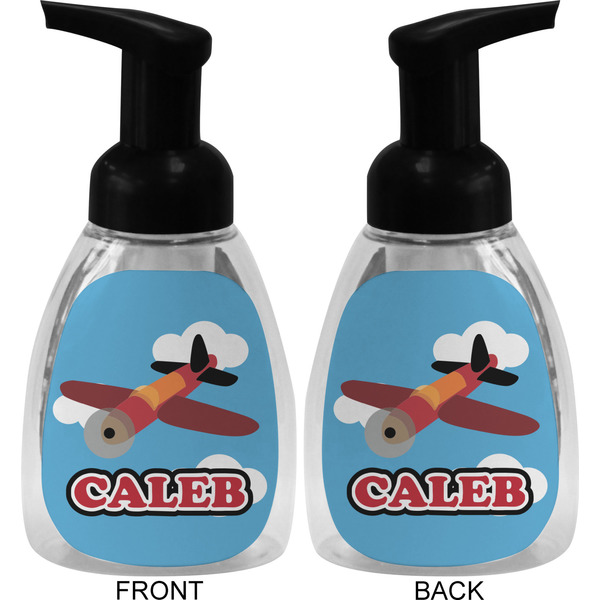 Airplane Foam Soap Bottle (Front & Back)