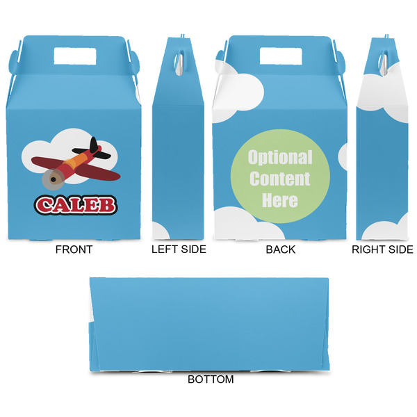 Airplane Gable Favor Box - Approval