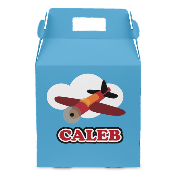 Airplane Gable Favor Box - Front