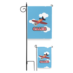 Airplane Garden Flag (Personalized)