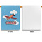 Airplane Garden Flags - Large - Single Sided - APPROVAL