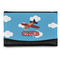Airplane Genuine Leather Women's Wallet - Small (Personalized)