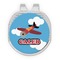 Airplane Golf Ball Marker - Hat Clip - Silver