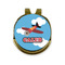 Airplane Golf Ball Hat Marker Hat Clip - Front & Back